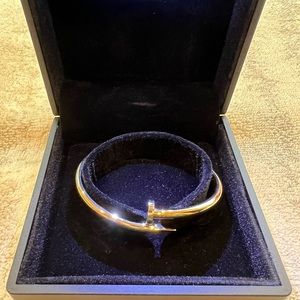14kt Real Gold Nail Bracelet